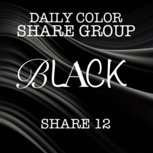 🎬🎬 BLACK FRIDAY 🎬🎬 NEW COLOR SHARE GROUP #1 SHARE 12